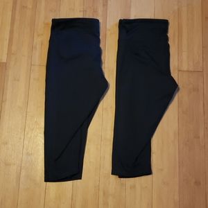Two pairs of Champion Capris LARGE